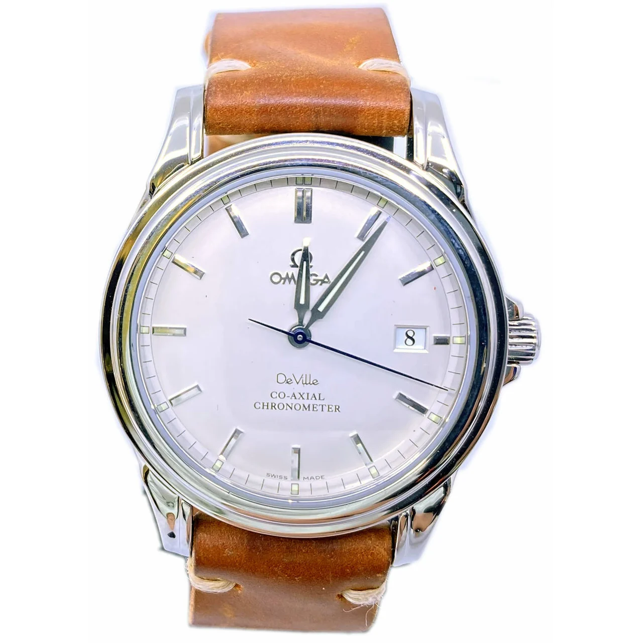 OMEGA Ville Co-Axial Chronometer 4831.31.32 210000009571 kol saati