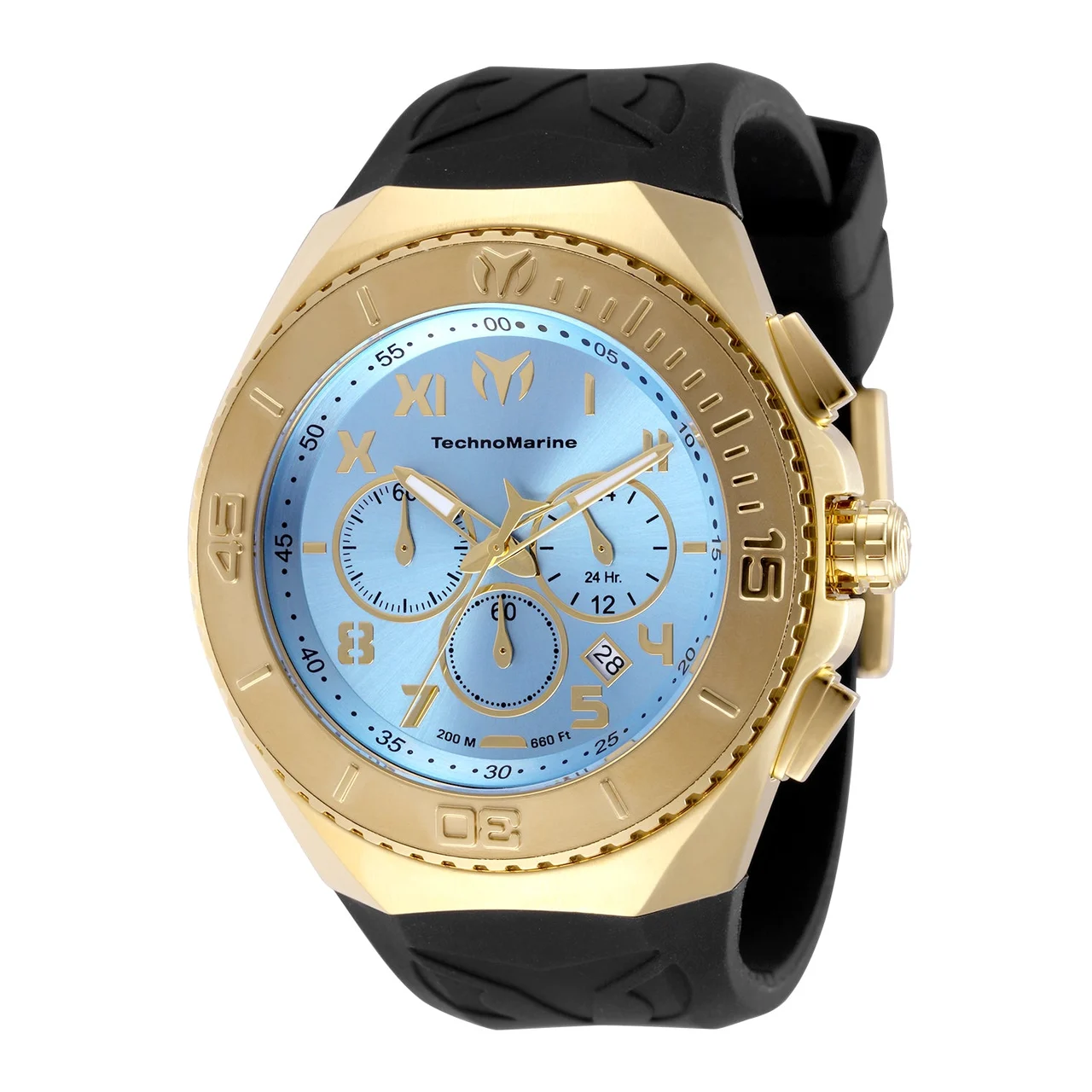 Technomarine Manta Ocean Watch - 48mm. Black (TM-225008) 48 mm kol saati