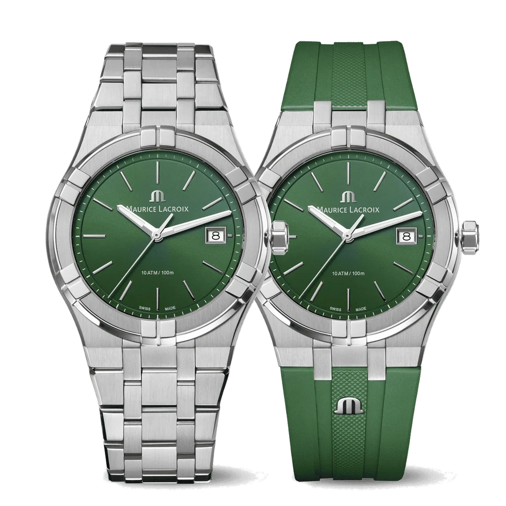 Maurice Lacroix Aikon Quartz Date 40MM AI1108-SS00F-630-D 40 mm kol saati