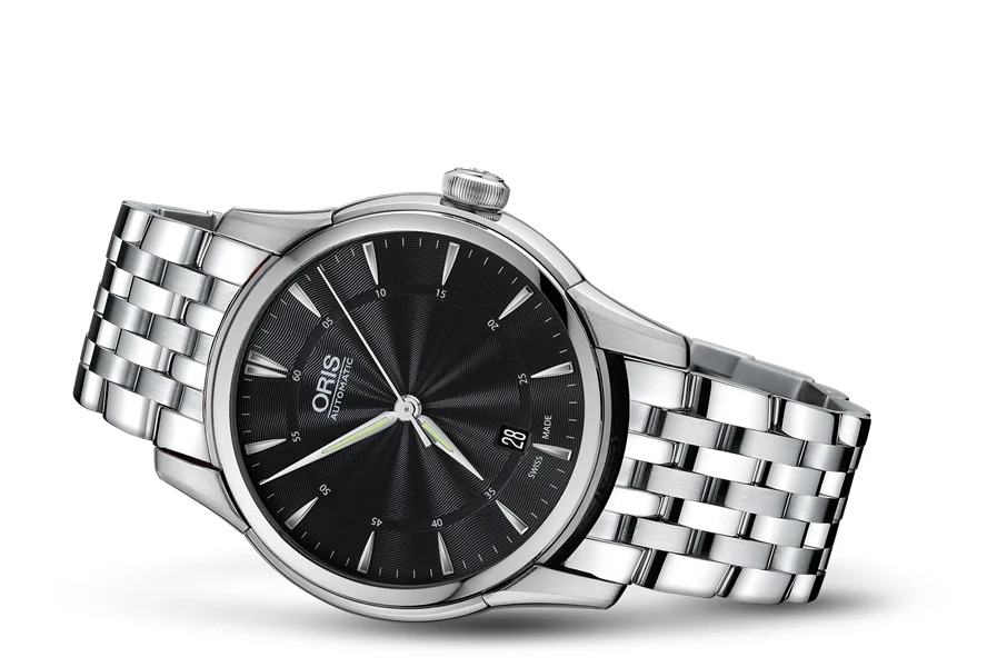 Oris Artelier Date 01 733 7670 4054-07 8 21 77 40 mm kol saati