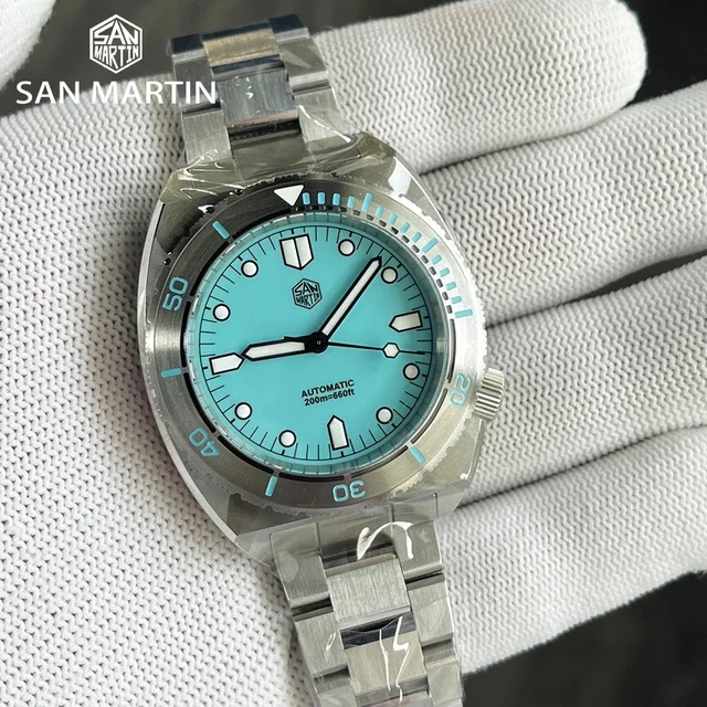 eprolo San Martin SN0067 40mm Diver Watch YN55 Automatic AR Sapphire 20Bar Swiss Lume C2DA