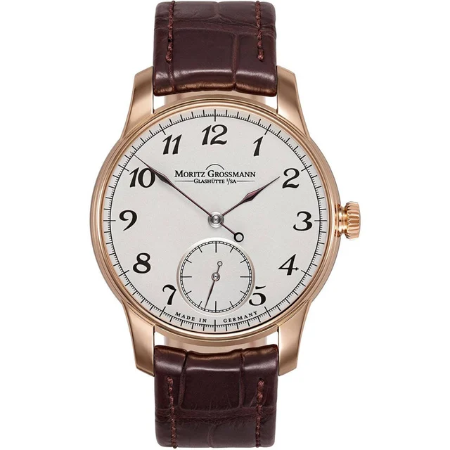 Moritz Grossmann Arabic Rose Gold Silver MG-001863 kol saati