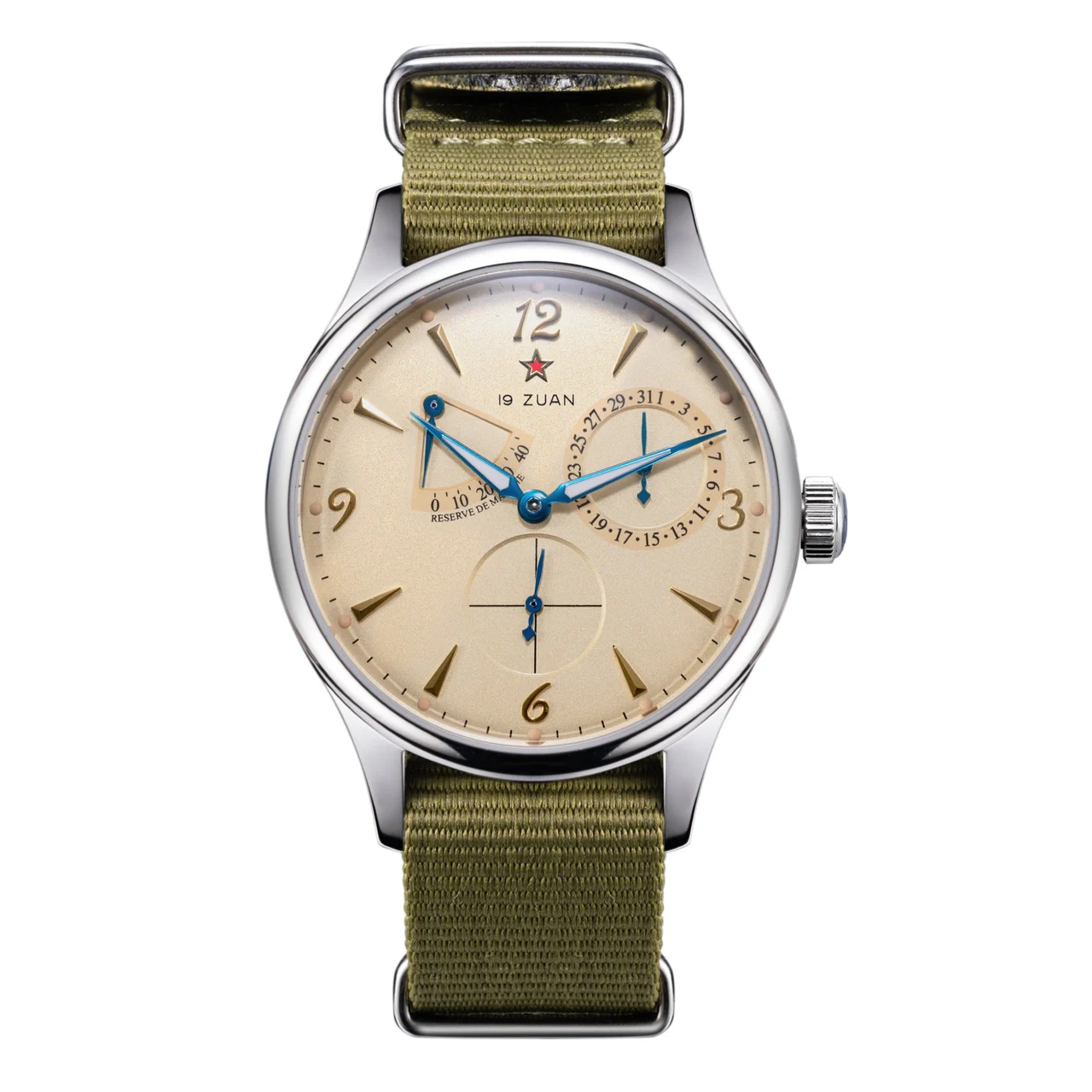 Sugess Seagull Movement Watch 1780 40mm Automatic Champagne Go S388 Seagull Movement Watch 1780 40mm Automatic Champagne Go 40 mm kol saati