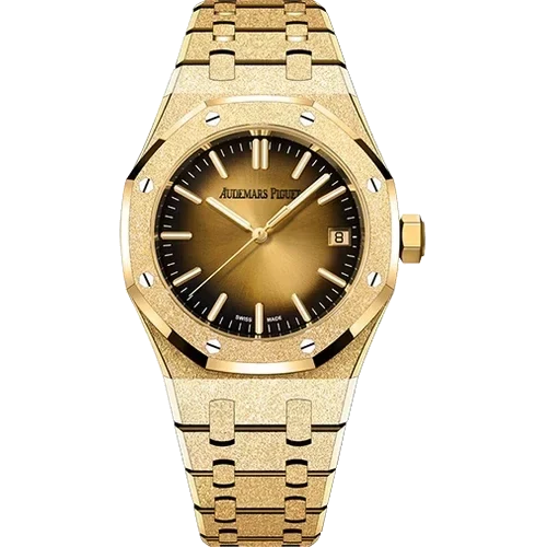 Audemars Piguet Frosted Gold Selfwinding 15550BA.GG.1356BA.01 kol saati