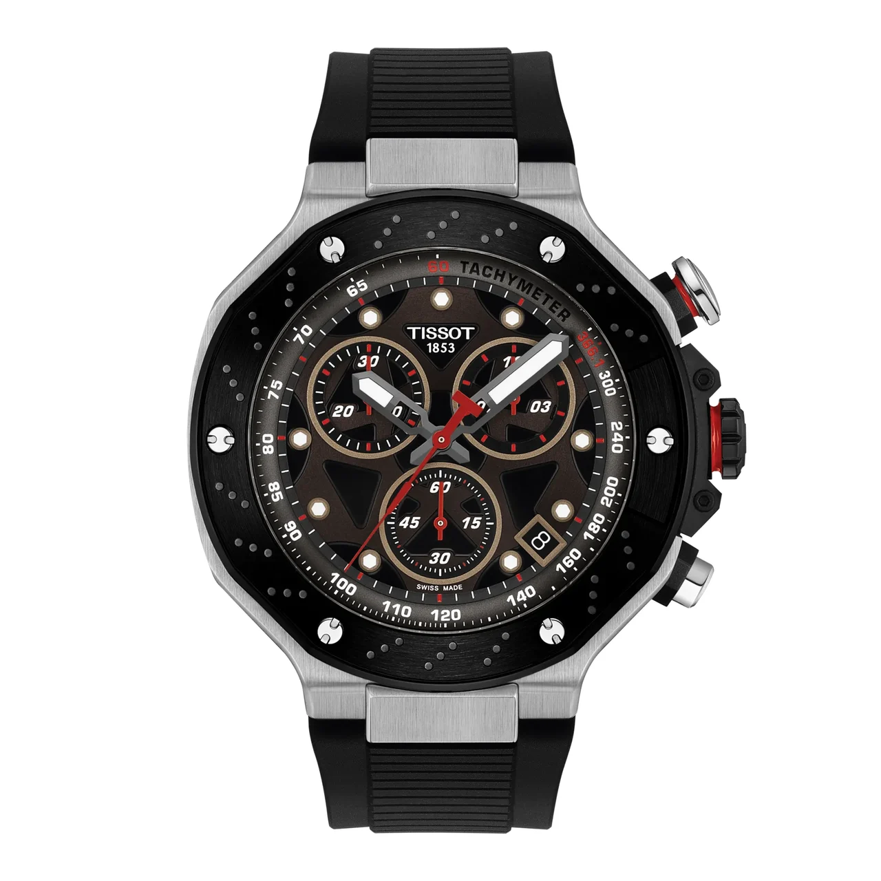 Tissot T-Race T1414172708100 45 mm kol saati