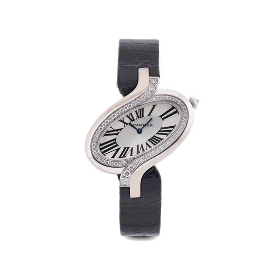 Cartier CARTIER, REF. WG800014, DELICES, 18K WHITE GOLD AND DIAMONDS kol saati
