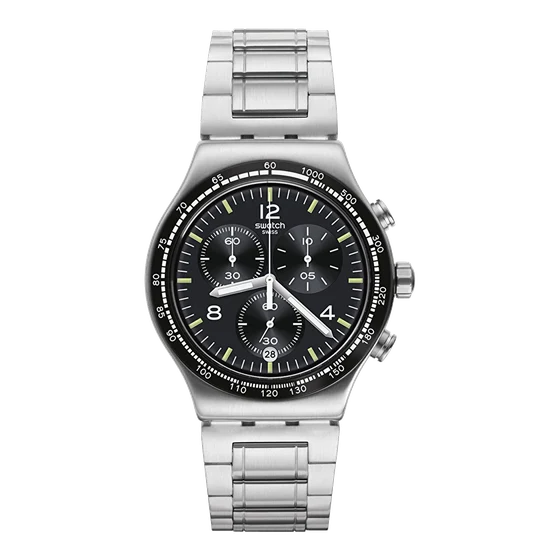 Swatch Night Flight YVS444GC kol saati