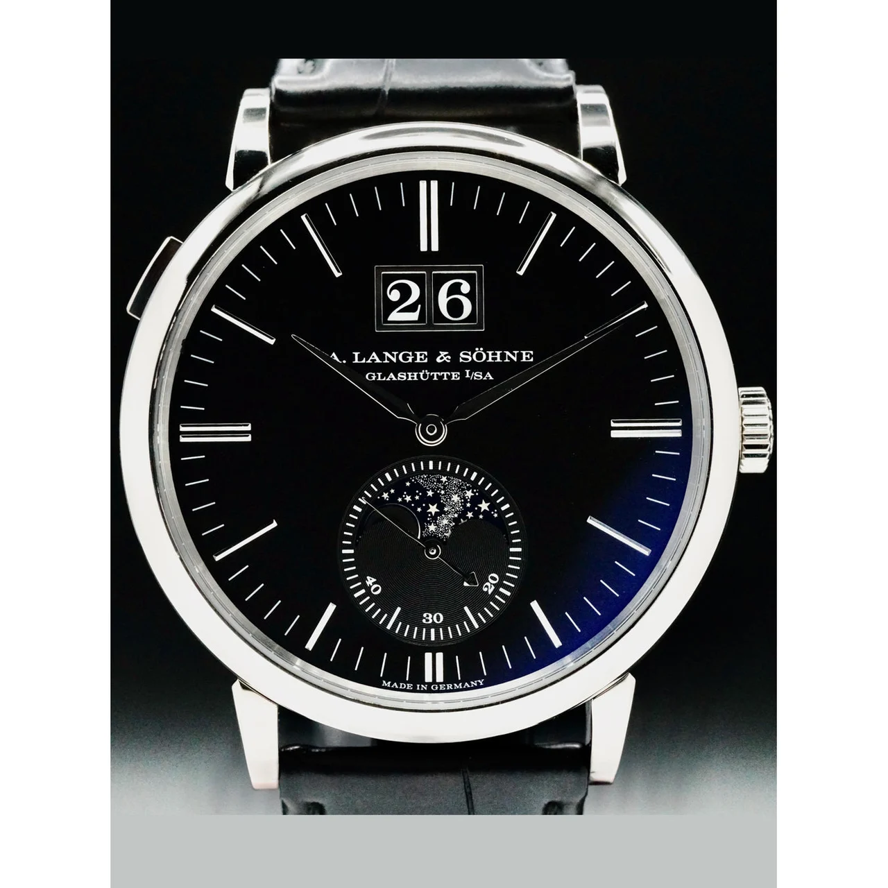 A. Lange & Sohne Lange & Söhne 384.029 Saxonia 210000064061 40 mm kol saati