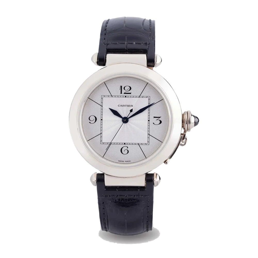 Cartier Pasha ,18K White Gold W3018751 kol saati
