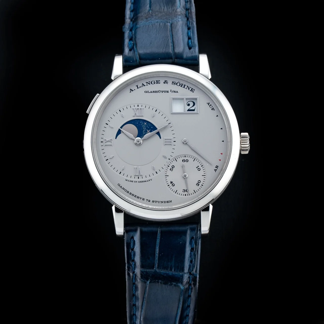 A. Lange & Sohne Lange & Söhne 139.025 Grand Lange 1 Moon Phase 210009N32875 41 mm kol saati