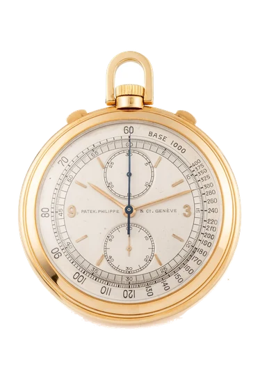 Patek Philippe PATEK PHILIPPE, REF. 686, TWO-TONE DIAL CHRONOGRAPH, YELLOW GOLD kol saati