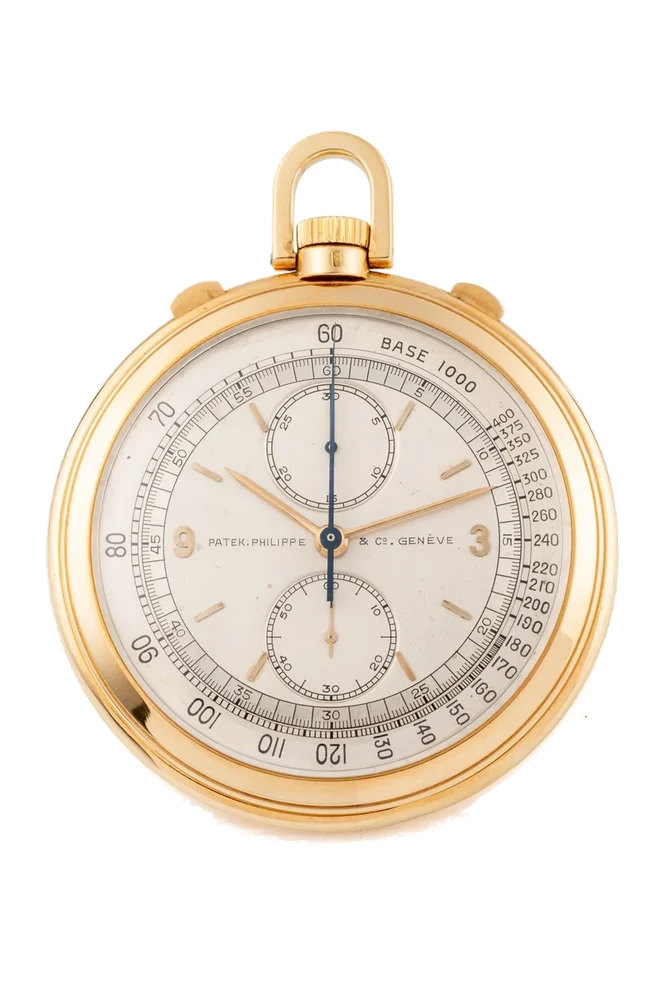 Patek Philippe PATEK PHILIPPE, REF. 686, TWO-TONE DIAL CHRONOGRAPH, YELLOW GOLD kol saati