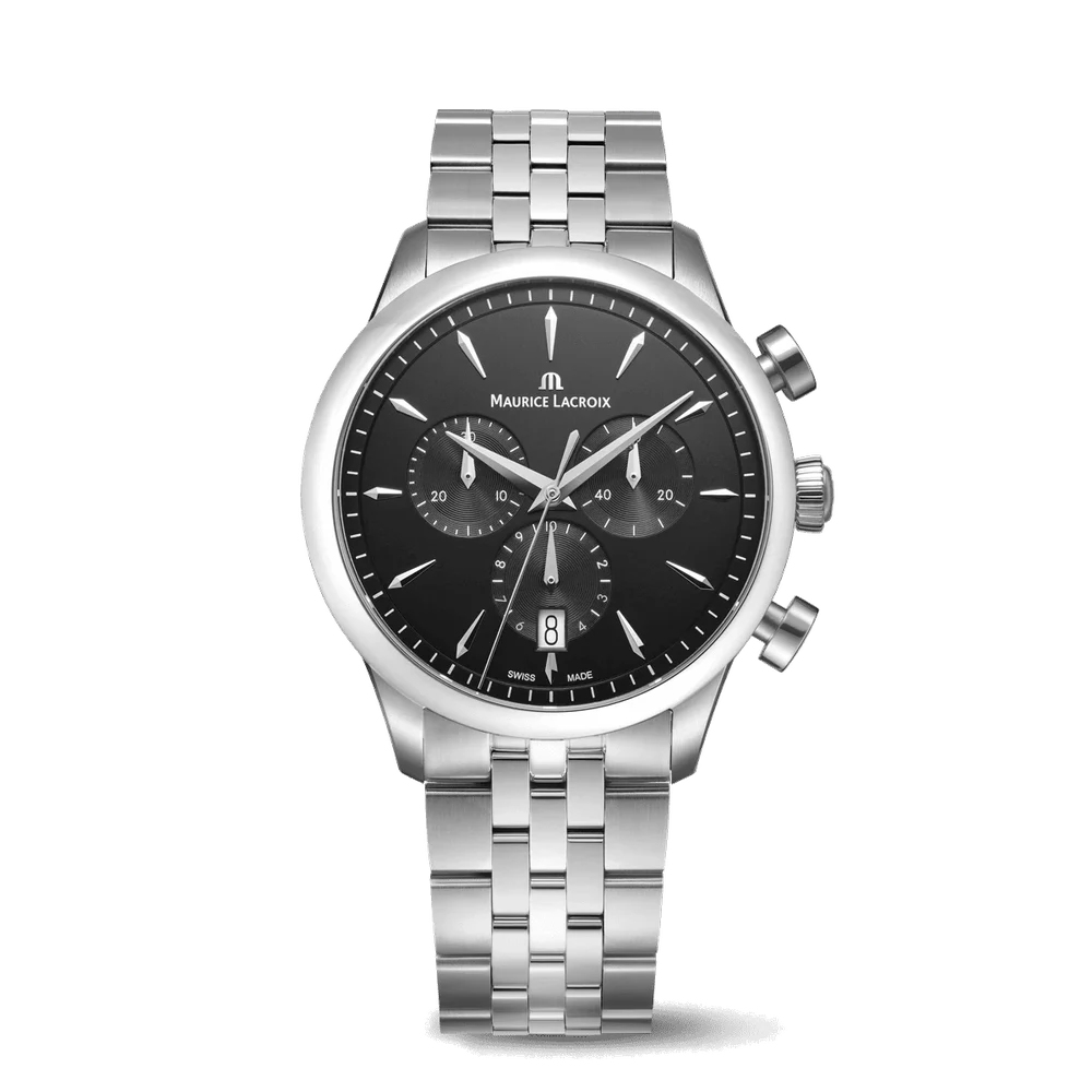 Maurice Lacroix Quartz Chronograph 40MM 751038-SS002-330-1 40 mm kol saati