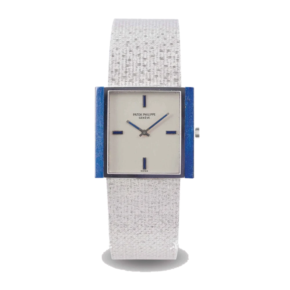 Patek Philippe PATEK PHILIPPE REF. 3578/1, 18K WHITE GOLD AND LAPIS LAZULI kol saati