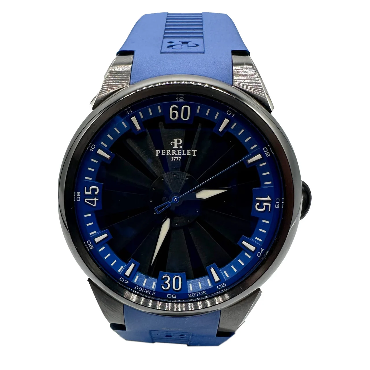 Perrelet Turbine XL A1050/1 Blue CSNCZ409 50 mm kol saati