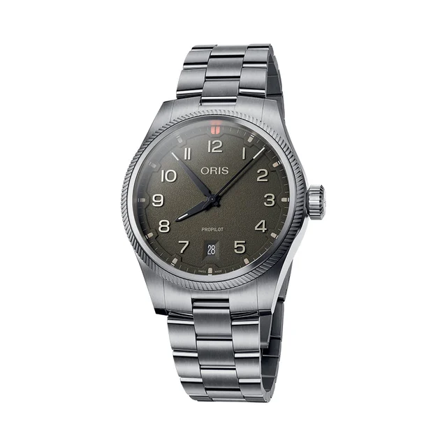 Oris ProPilot Date 41mm - Moss Green on Bracelet 733 7805 4167-07 8 20 04LC kol saati