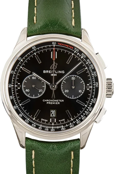 Breitling Premier B01 Bentley British Racing Green AB0118A11L1A1 kol saati