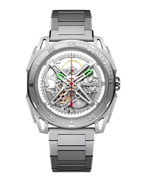 CIGA Design CD.Falcon.Silver kol saati