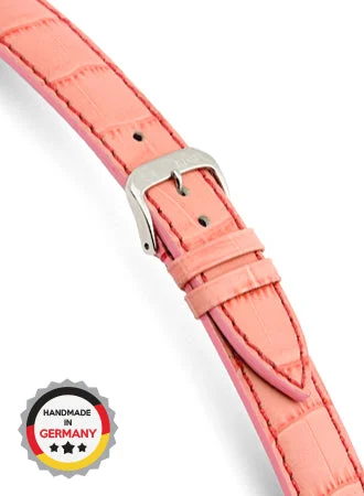 RIOS Grained Leather Louisiana - Light Pink - Alligator Grained 5009/RI kol saati