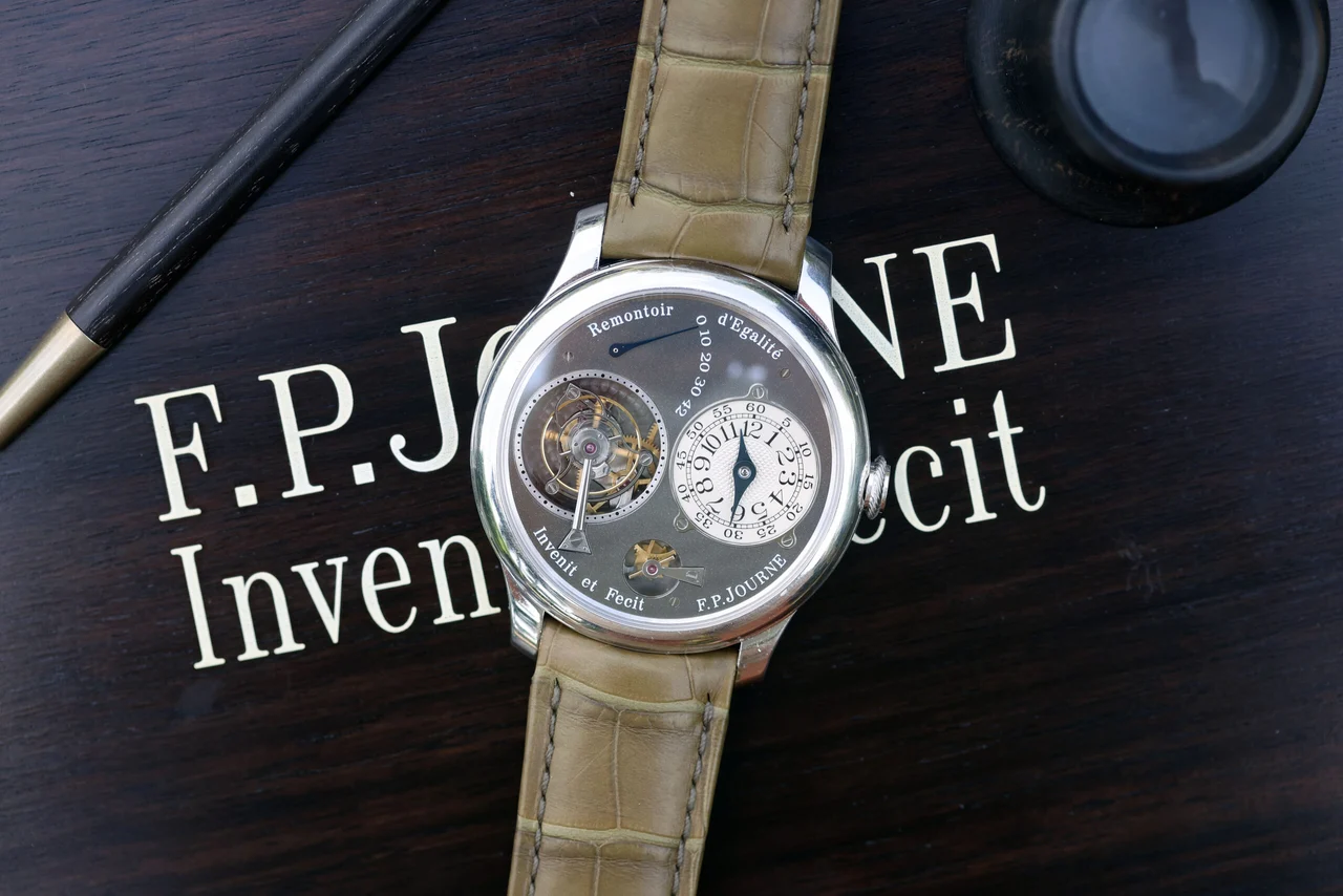 F.P. Journe Journe Ruthenium Tourbillon Souverain Limited Edition F. P. Journe Ruthenium Tourbillon Souverain Limited Edition 38 mm kol saati