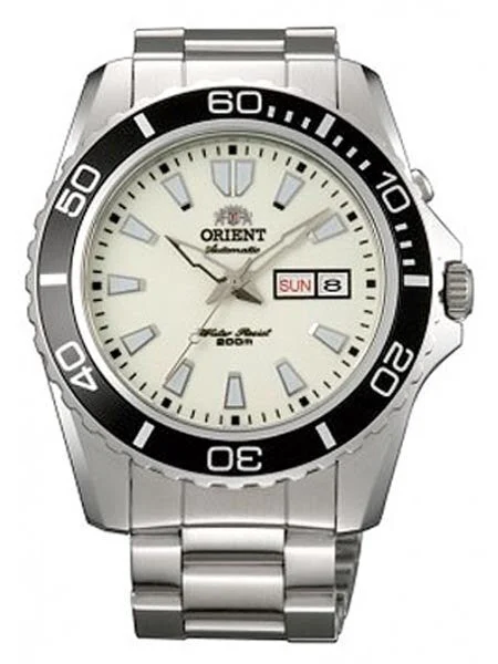 Orient Luminous Dial XL Automatic Dive Watch on a Bracelet #CEM75005R 46 mm kol saati