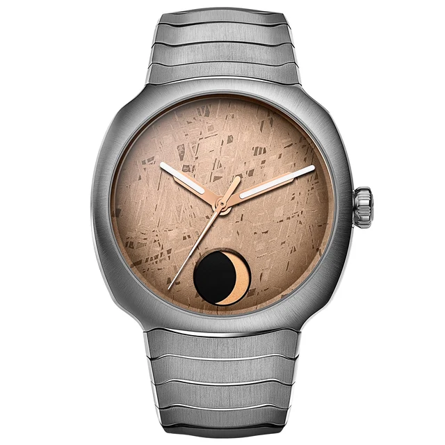 H. Moser & Cie. - Moser & Cie. 6270-1200 Streamliner Perpetual Moon Concept Meteorite kol