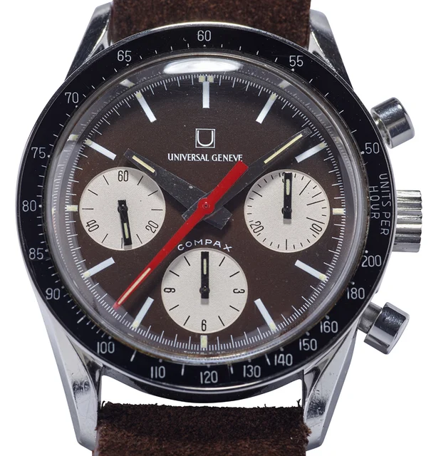 Universal Compax UNIVERSAL COMPAX, REF. 885103/01, “EVIL NINA RINDT” CHRONOGRAPH, TROPICAL