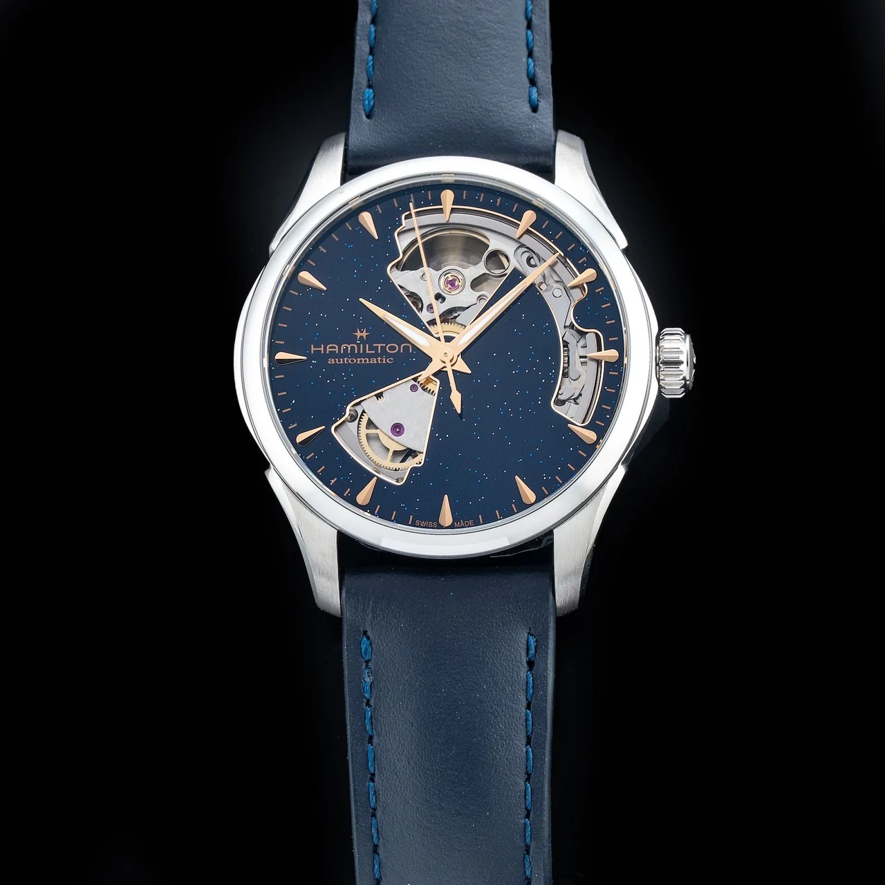 Hamilton Jazzmaster Open Heart Auto 36mm 210009N35805 36 mm kol saati