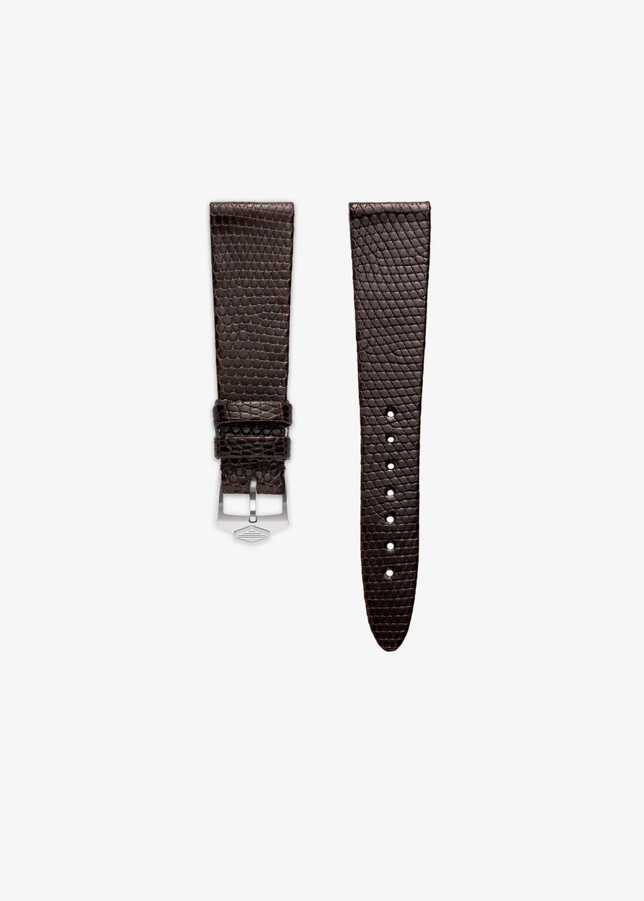 Serica Watches Bracelet Lézard - Marron STRAP-LEZARD-BROWN kol saati