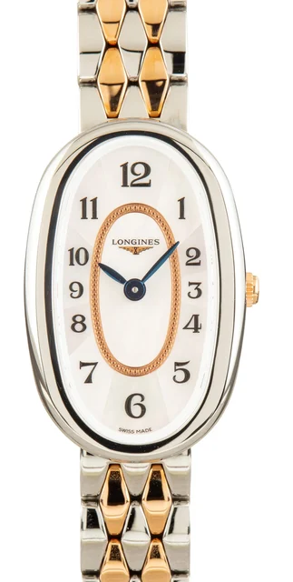 Longines Symphonette Stainless Steel & Rose Gold L2.305.5.83.7 kol saati