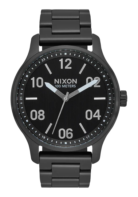 Nixon US Patrol - Black / Silver A1242-180-00 kol saati