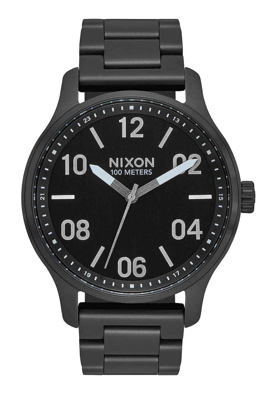 Nixon US Patrol - Black / Silver A1242-180-00 kol saati
