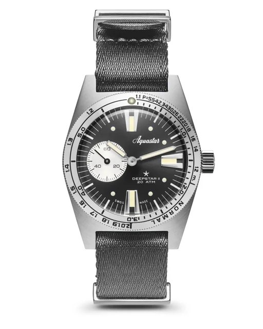 Aquastar Deepstar II – Steel Grey kol saati