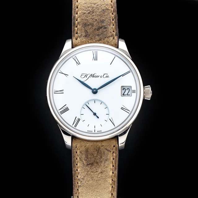 H. Moser & Cie. - Moser & Cie. 2100-0200 Venturer Big Date 210009N34334 kol saati