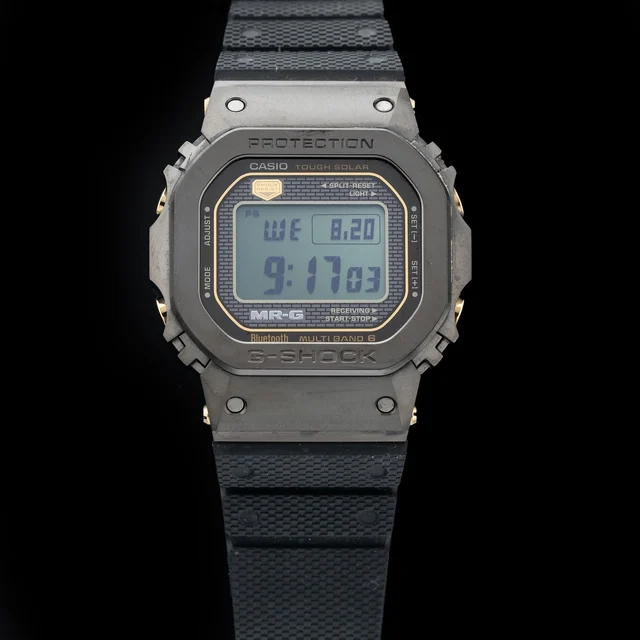 G-SHOCK Cobarion Titanium Square Fluoro Rubber Solar 210009N32798 kol saati