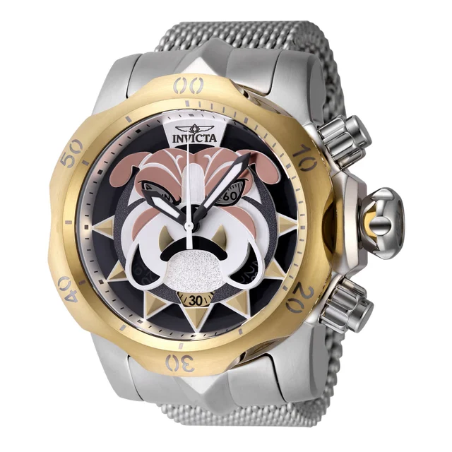Invicta Venom Swiss Ronda Z60 Caliber Watch - 53.7mm, Steel (48170) kol saati