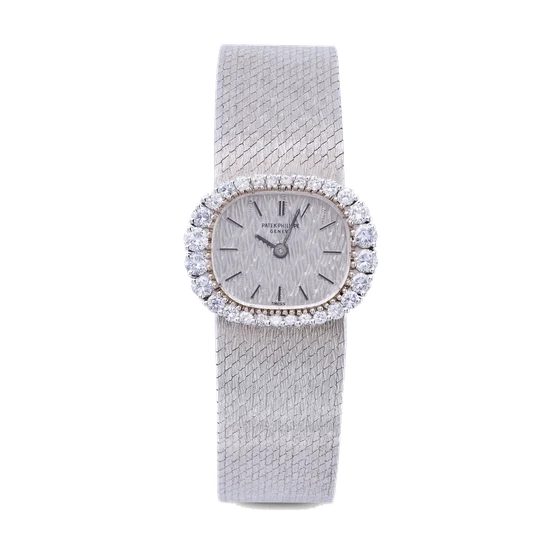 Patek Philippe PATEK PHILIPPE, REF. 3394/1, 18K WHITE GOLD kol saati