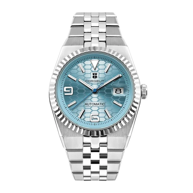 Tandorio Custom land-dweller Mod Corgeut 6033 Japan NH35 miyota 8215 Automatic Sapphire Lu