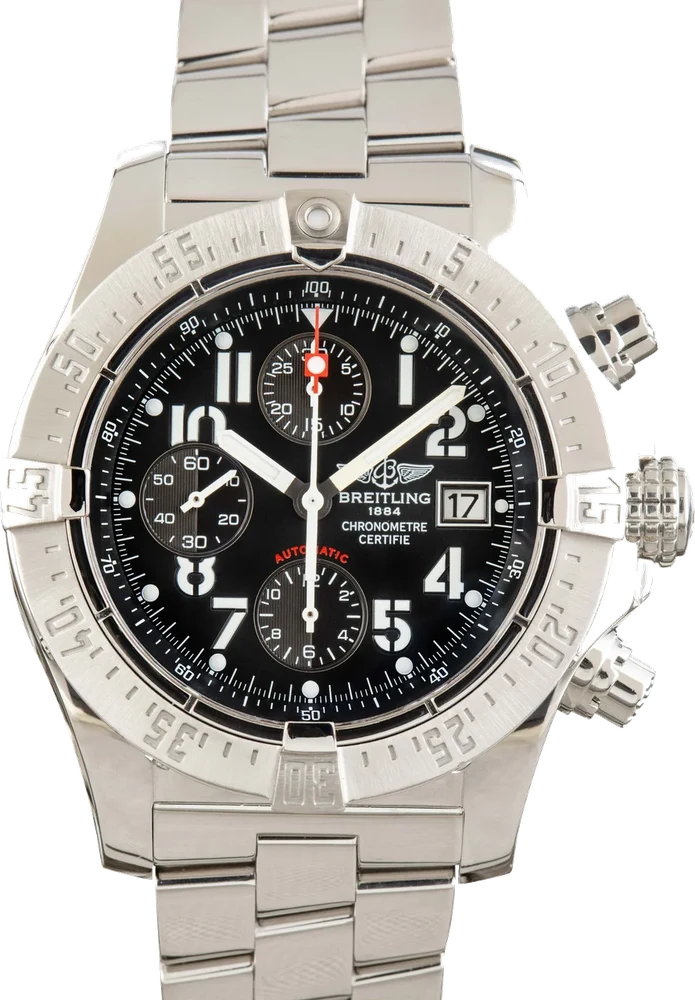 Breitling Avenger Skyland Black Dial A13380 45 mm kol saati