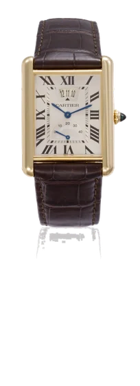 Cartier CARTIER REF. W1560003, TANK LC XL, 18K PINK GOLD kol saati