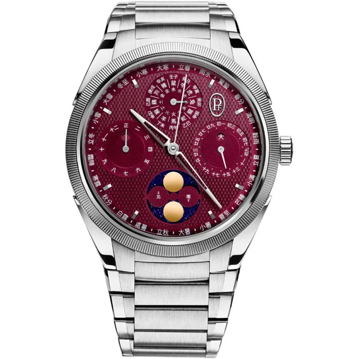 Parmigiani Fleurier Tonda PF Xiali Calendar PFH982-1022501-100182 kol saati
