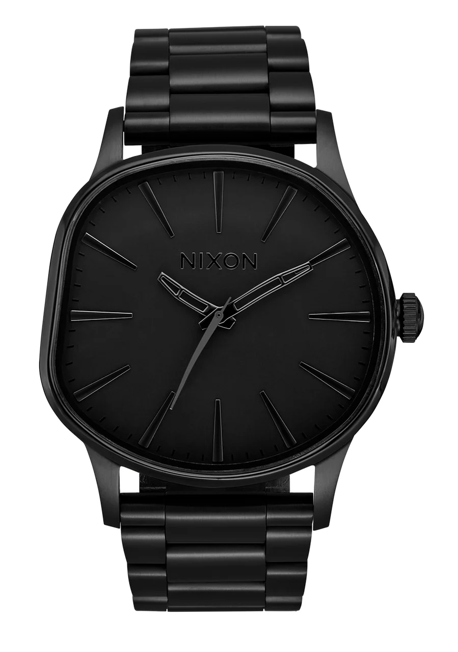 Nixon US Sentry Wobble - All Black / Black A1461-1147-00 42 mm kol saati