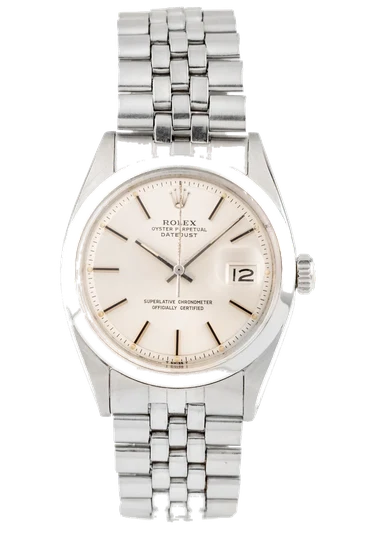 Rolex ROLEX, REF. 1600, DATEJUST WITH CUSTOM PAINTED DIAL A fine, self-winding, stainless 
