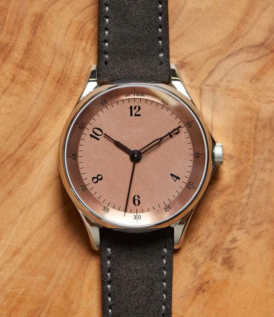 anOrdain Model 1 Precious Metal Series anOrdainRoseGoldLE kol saati