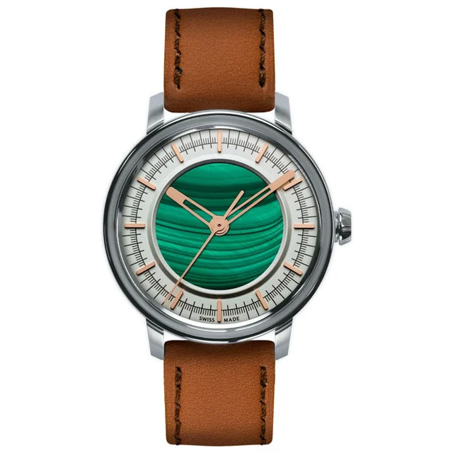 Lundis Bleus Malachite Silver 1120.MA.ML.AG kol saati