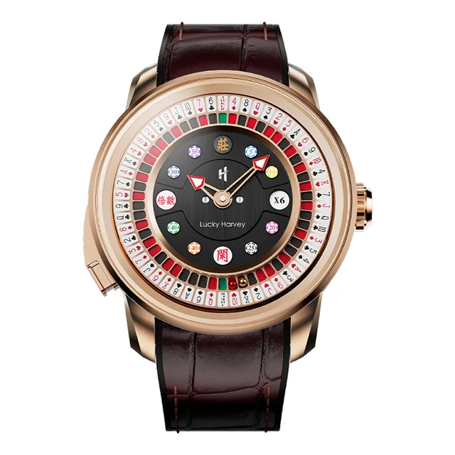 Lucky Harvey LH.PokerRou.RG kol saati
