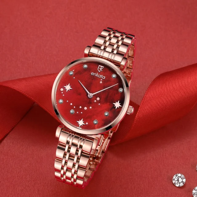 Enkatawatches Galaxy – Ruby kol saati