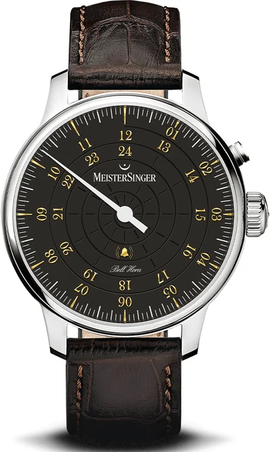 Meistersinger Bell Hora BHO902G/B kol saati