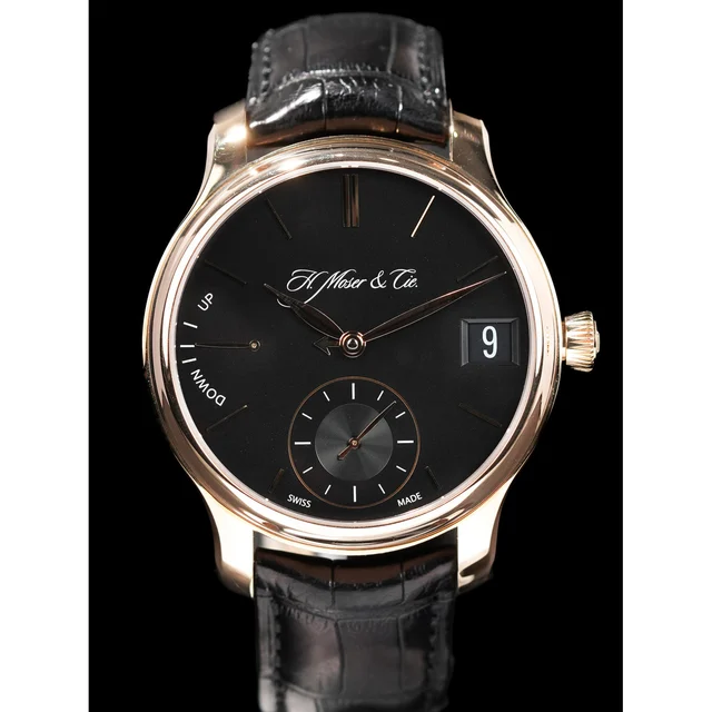 H. Moser & Cie. - Moser & Cie 341.501.001 Perpetual Calendar 21000N29024 kol saati