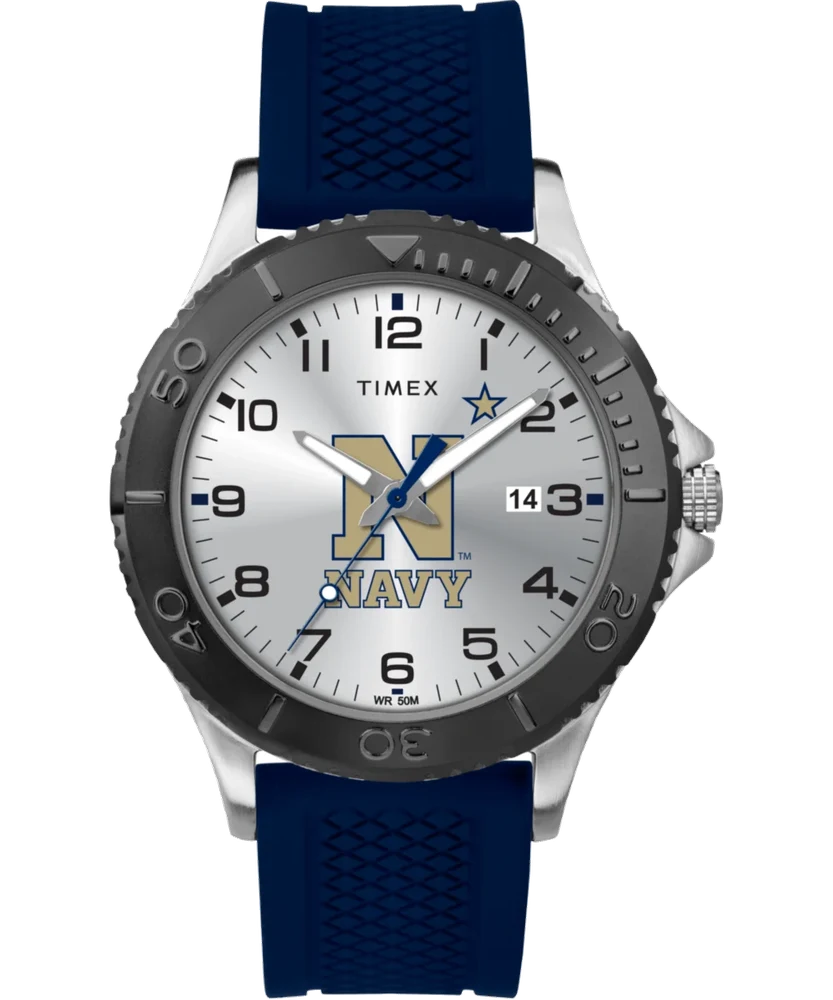 Timex Gamer Navy US Naval Academy Midshipmen TWZUNAVME 42 mm kol saati